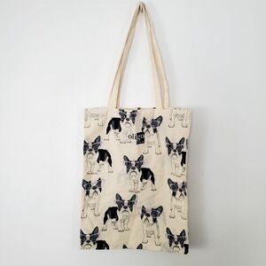Dog Print Tote Bag